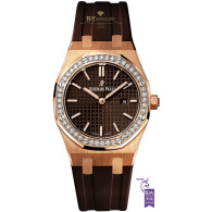 Audemars Piguet Royal Oak Quartz Rose Gold [ DISCONTINUED ] - ref 67651OR.ZZ.D080CA.01
