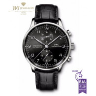 IWC Portuguese Chronograph Steel - ref IW371447