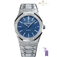 Audemars Piguet Royal Oak Frosted Gold White Gold [ LIMITED EDITION OF 200 ] - ref 15410BC.GG.1224BC.01