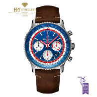 Breitling Navitimer B01 Chronograph '' Pan Am '' Steel - AB01212B1C1A1 