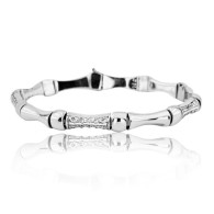 White Gold Bracelet With Diamonds 
