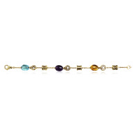 Classic Bvlgari Semi Precious Cabochon Bracelet 