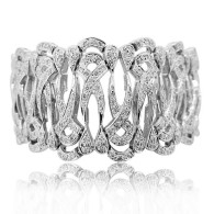 White Gold Grande Bracelet With Diamonds