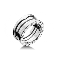 Bvlgari White Gold B.Zero1 Collection Ring 