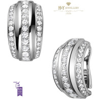 White Gold Chopard La Strada Diamond Earrings