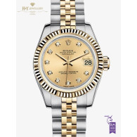 Rolex Date Just Ladies Two Tone - ref 178273