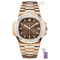 Patek Philippe Nautilus Rose Gold with Diamonds - ref 5723/1R-010