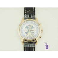 Breitling Transocean Chronograph Unitime Rose Gold - ref RB0510U0/A733