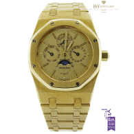Audemars Piguet Perpetual Calendar Quantieme Yellow Gold Vintage - ref 25800BA