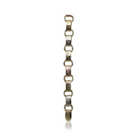 Three Shades Of Gold Bracelet