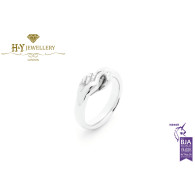 Give & Receive Ring By Lorenzo Quinn - White Gold