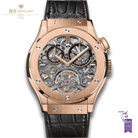 Hublot Classic Fusion Tourbillon Skeleton King Rose Gold - ref 506.OX.0180.LR