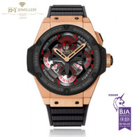 Hublot King Power Unico GMT Rose Gold And Ceramic - ref 771.OM.1170.RX PriceINC VAT