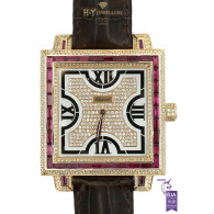 Chopard Classique Rose Gold with Diamonds and Rubies - ref 173559-5005