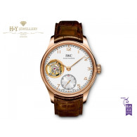 IWC Portuguese Tourbillon Hand-Wound Rose gold - ref IW546302