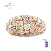 Fancy Mix Diamond Ring - 6.76 ct