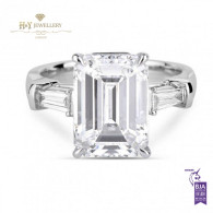 Emerald Cut Diamond Ring - 3.50 ct