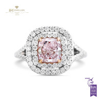 Fancy Light Pink Diamond Ring - 1.17 ct