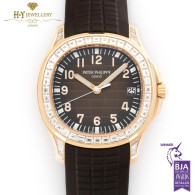 Patek Philippe Aquanaut Rose Gold with Factory Diamonds - ref 5167/300R-010