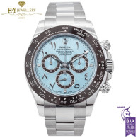 Rolex Daytona Platinum Arabic Ice Blue Dial - ref 116506