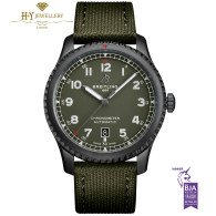 Breitling Aviator 8 '' Curtiss Warhawk '' DLC Coated Stainless Steel - ref M173152A1L1X1 