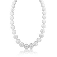 South Sea Pearl Necklace With Diamonds