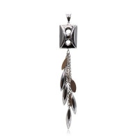 White Gold Low Drop Pendant