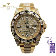 Rolex GMT Master II Full Factory Set Yellow Gold - ref 116758SANR