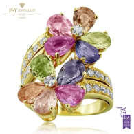 Bvlgari Ring From 'Sapphire Flower' Collection 