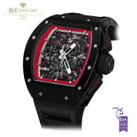 Richard Mille Chronograph '' Midnight Fire '' Felipe Massa Ceramic TZP Limited of 88 pieces - RM011-FM AMERICAS