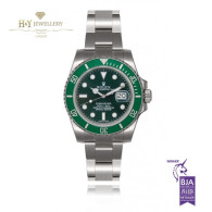 Rolex Green Submariner Steel - ref 116610LV