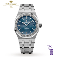 Audemars Piguet Royal Oak Stainless Steel with Factory diamonds - ref 15451ST.ZZ.1256ST.03