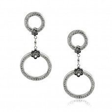 White Gold Diamond Earrings