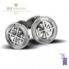Patek Philippe Calatrava Cross Cufflinks White Gold - ref 205.9089