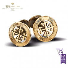 Patek Philippe Calatrava Cross Cufflinks Yellow Gold - ref 205.9089