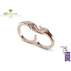 Finding Love Ring By Lorenzo Quinn - Rose Gold