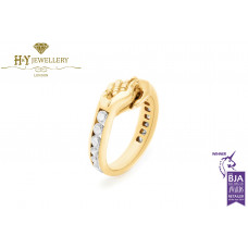 Give & Receive Ring Carrillet By Lorenzo Quinn - Yellow Gold