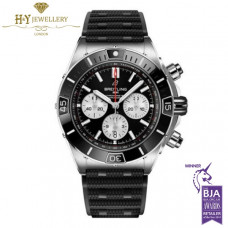 Breitling Super Chronomat 44 Stainless Steel Black - ref AB0136251B1S1