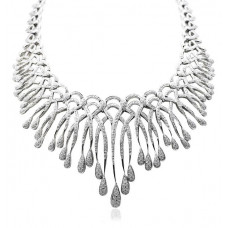 White Gold Grande Necklace With Brilliant Cut Diamonds