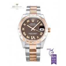 Rolex Date Just Rose Gold And Steel – ref 178341