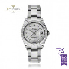 Rolex Date Just White Gold And Steel – ref 178344