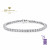 White Gold Brilliant Cut Diamond Tennis Bracelet - 5.65 ct