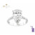 White Gold Pear Cut Diamond Ring - 9.55 ct