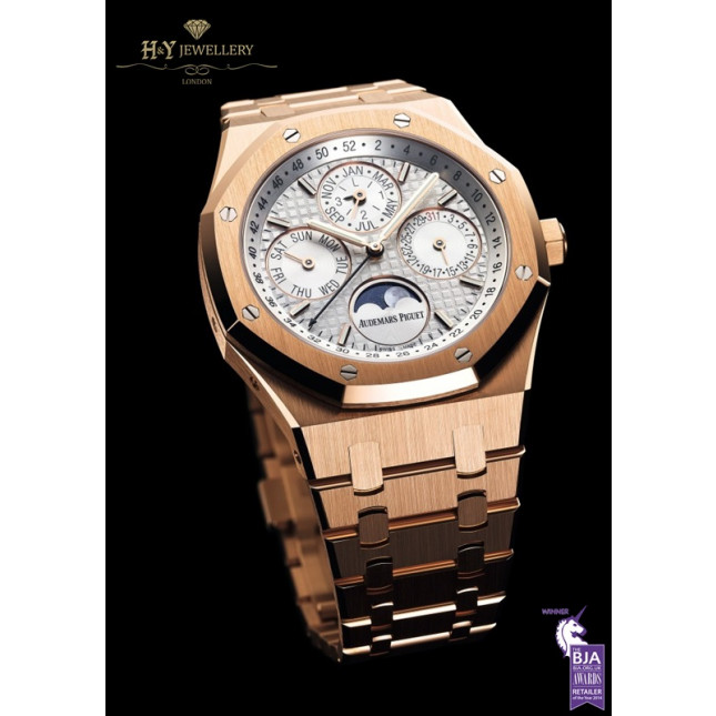 Audemars Piguet Royal Oak Perpetual Calendar Rose Gold ref 26574OR.OO